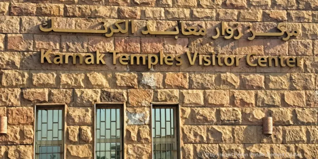 Angebote für Wellnessurlaub in Ägypten Rundreise Karnak Tempel Visitor Center Ausflugsziele