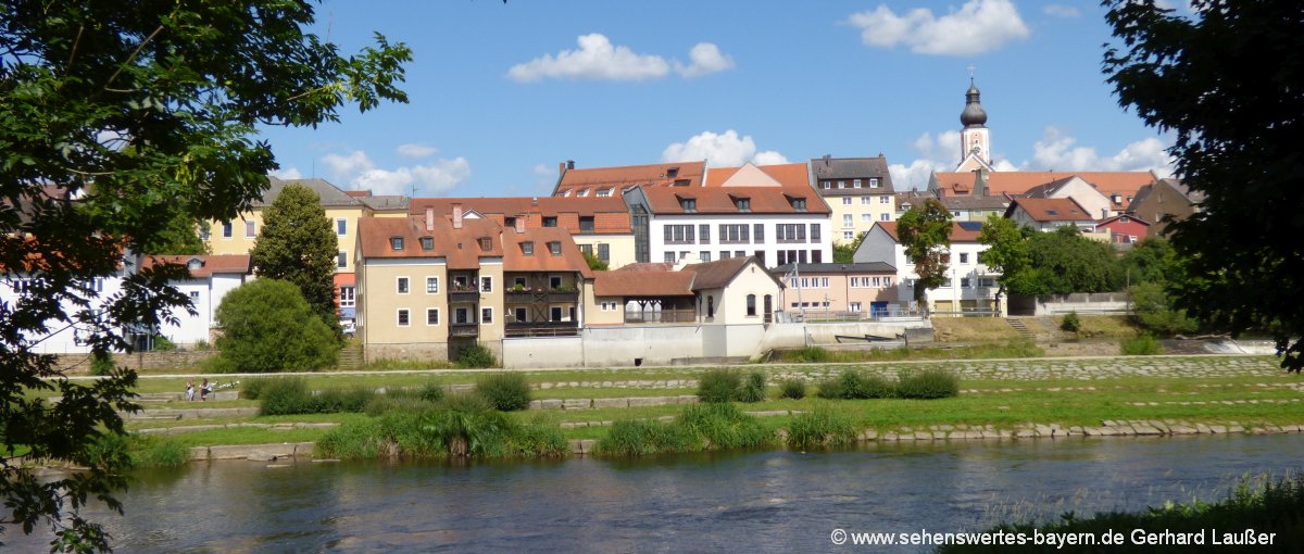 Cham Stadtansicht Oberpfalz Cham Stadtansicht Bilder für Webdesign