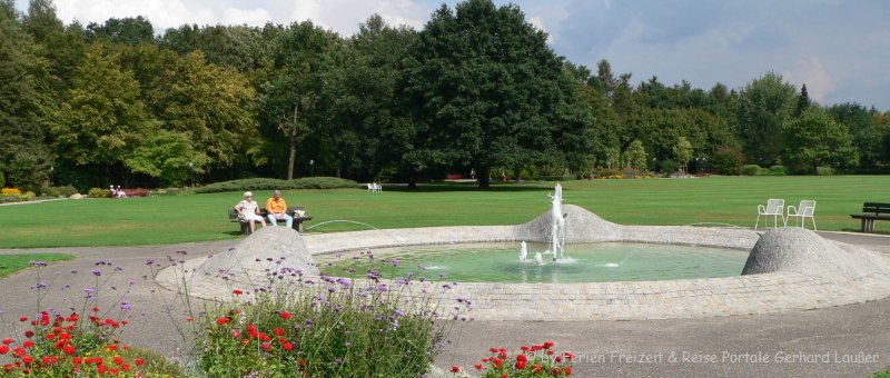 Kur in Bad Füssung Therme 1 Kurgarten Erholung und Wellness