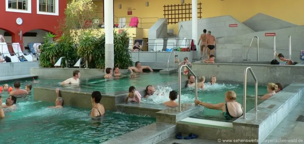 Wellness im Bayerischen Wald im Gesundheitsbad Aqacur in Bad Kötzting