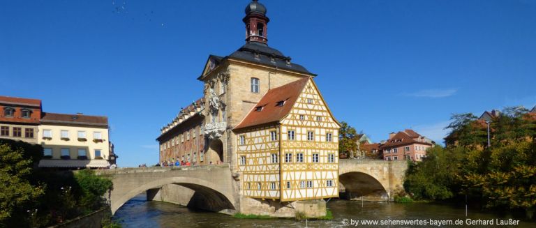 bamberg-ausflugsziele-oberfranken-sehenswürdigkeiten-rathaus-highlights