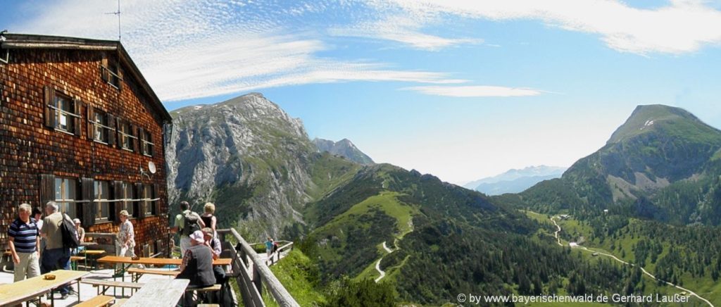 Bergwandern im Berchtesgadener Land Bergurlaub im Berchtesgadener Land Bergwandern in Oberbayern