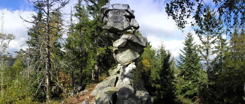 Wanderung Teufelstisch Bischofsmais Felsenformation Wanderung Teufelstisch Bischofsmais Felsenformation