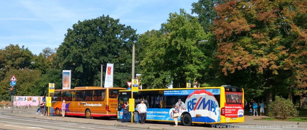 Ratgeber mit Tipps für eine Fernbus Reise in Bayern Reise mit Fernbus in Deutschland Tipps zum planen Busreise Bayern