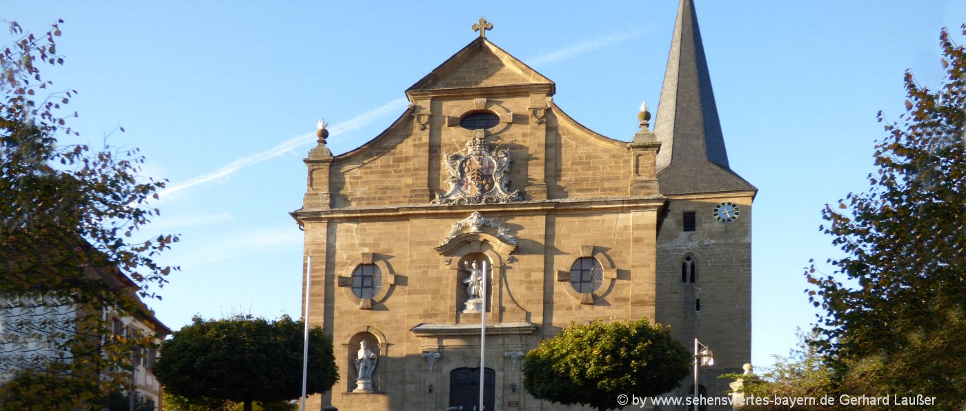 Sehenswürdigkeiten in Buttenheim Ausflugsziele und Freizeitangebote im Regnitztal buttenheim-ausflugsziele-regnitztal-levis-strauss-stadt-pfarrkirche