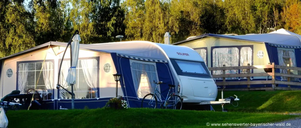 Camping Roadtrip in Deutschland / Europa Wohnwagen und Wohnmobilreise