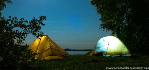 Campingplatz in Bayern Zeltplatz am See Campingurlaub & Zelten