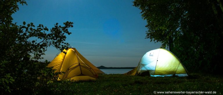 Campingplatz in Bayern Zeltplatz am See Campingurlaub & Zelten