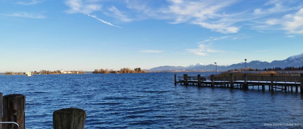 Chiemsee in Bayern Ideen für romantisches Wochenende Seen für einen Trip zu zweit