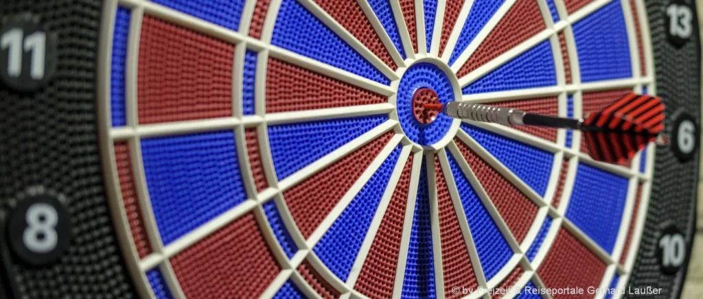Dart Kneipensport in den Biergärten, Kneipen und Pubs in Bayern