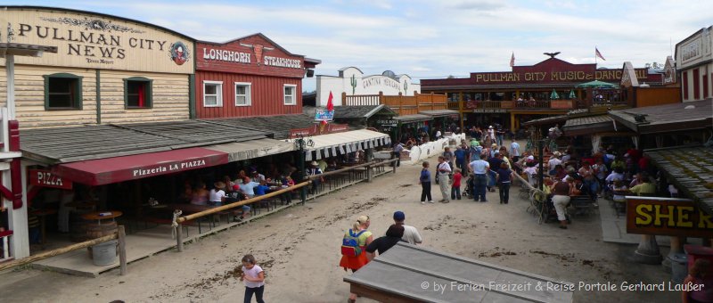 Westernstadt Deutschland Freizeitpark Pullman City Eging