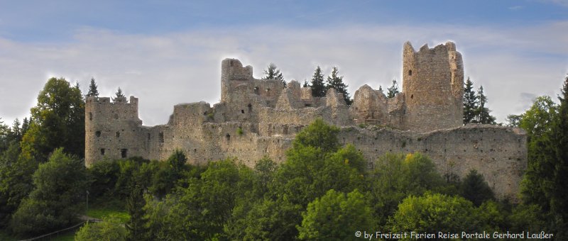 Burgen im Allgäu Ruine in Eisenberg