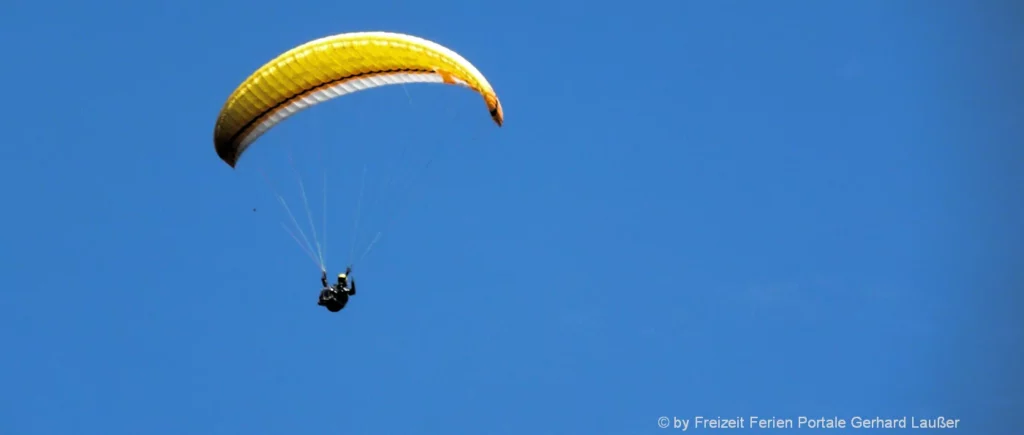 Paragliding und Drachenfliegen in Süddeutschland