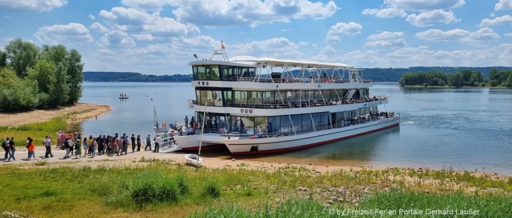 Flusskreuzfahrt in Bayern Schiffsrundfahrt auf den großen Seen