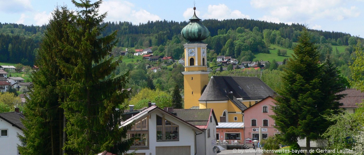 frauenau-ausflugsziele-ferienort-bayerischer-wald-pfarrkirche-sehenswürdigkeiten