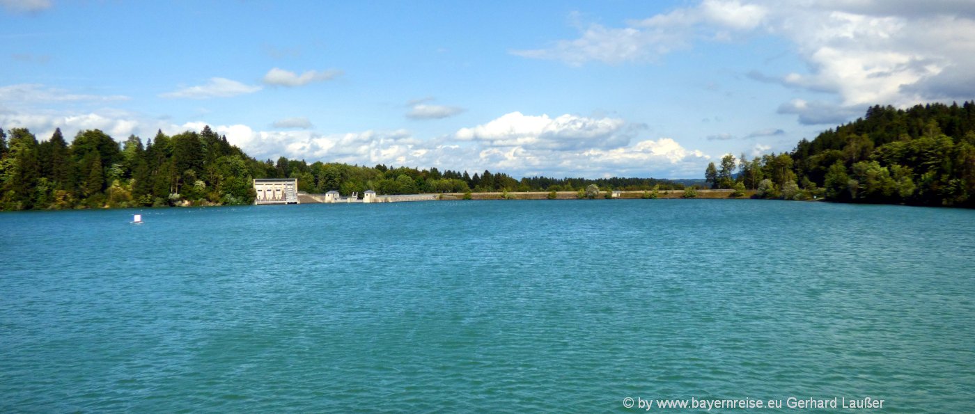 Tauchurlaub in Bayern - Unterwasserweelt der Seen erkunden Tauchen im Urlaub hier der Forggensee im Allgäu