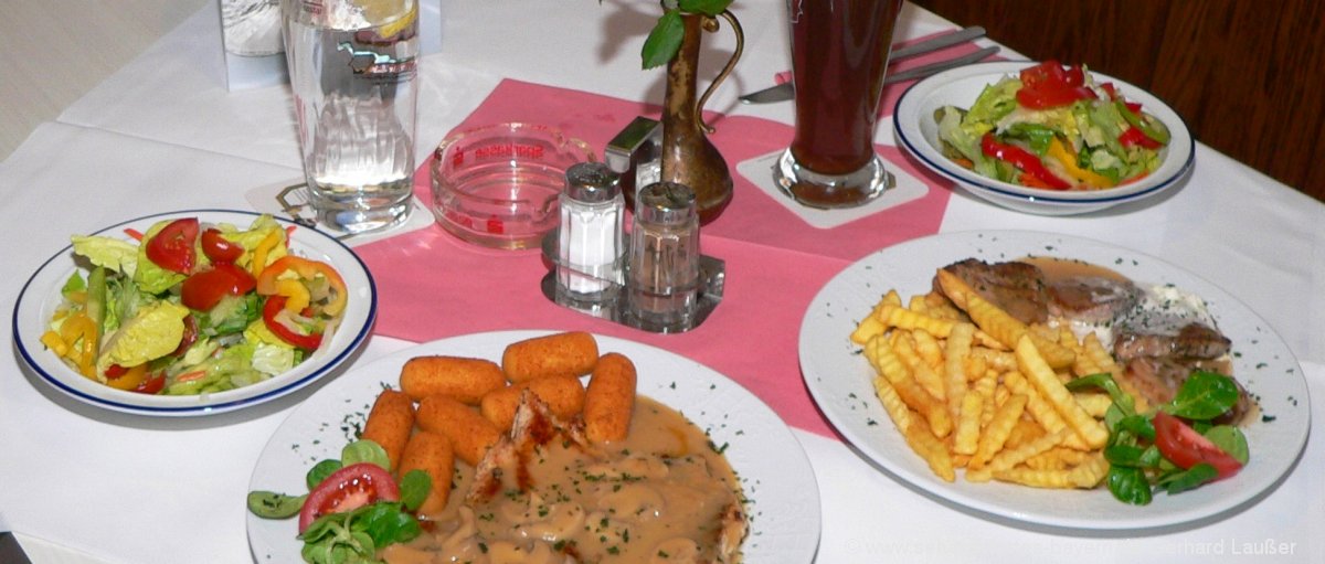 Gut und günstig Essen im Landgasthof in der Oberpfalz Lecker Essen im Landgasthof in Bayern Landgasthäuser Oberpfalz