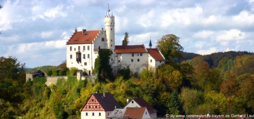 Ausflugsziele Gössweinstein Burg Sehenswürdigkeiten fränkische Schweiz