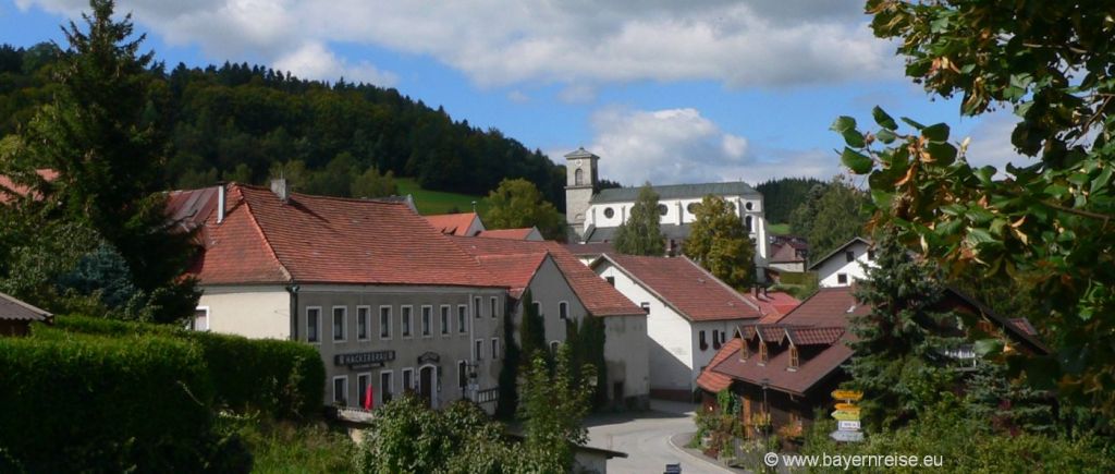 Ausflugsziele und Sehenswürdigkeiten Gotteszell im Landkreis Regen Klosterkirche Gemeinde Gotteszell im Landkreis Regen - Ausflugsziele und Sehenswürdigkeiten