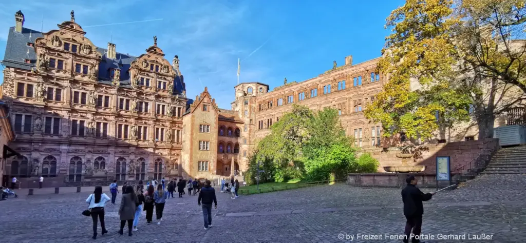 Auto Rundreise in Bayern Stadt Heidelberg