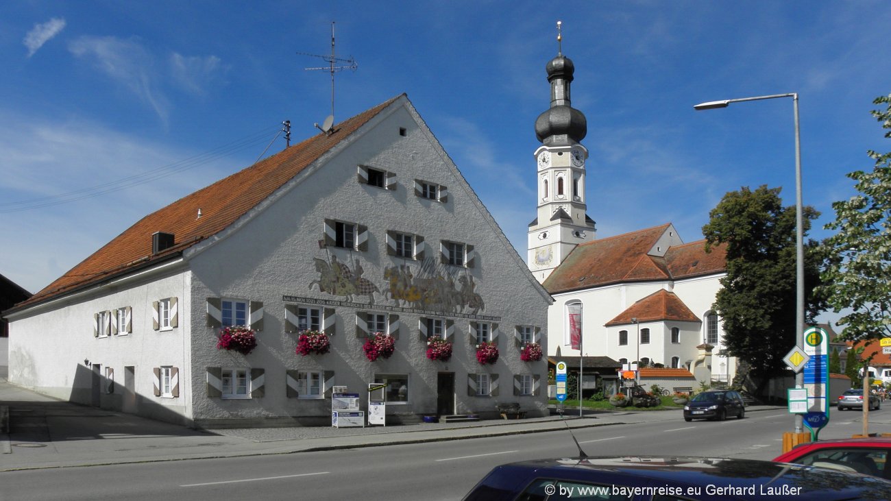 Sehenswürdigkeiten in Inning am Ammersee Ausflugsziele Wörthsee Allgäu