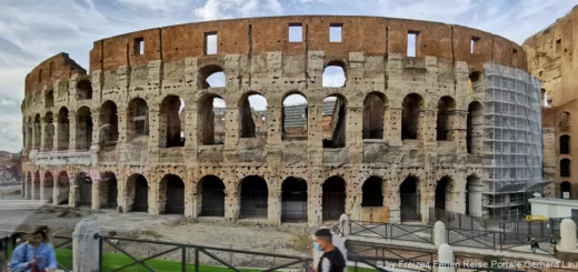 Italien Wochenendtrip in Europa Wahrzeichen Rom Kolosseum