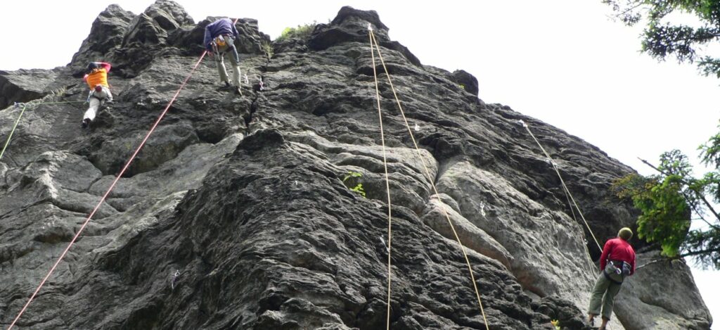 Actionsport Klettern in Süddeutschland