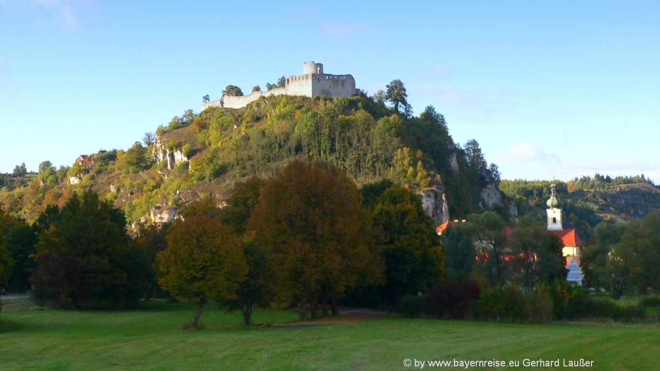 Burgruine Künstlerdorf Kallmünz Sehenswürdigkeiten Ausflugsziele