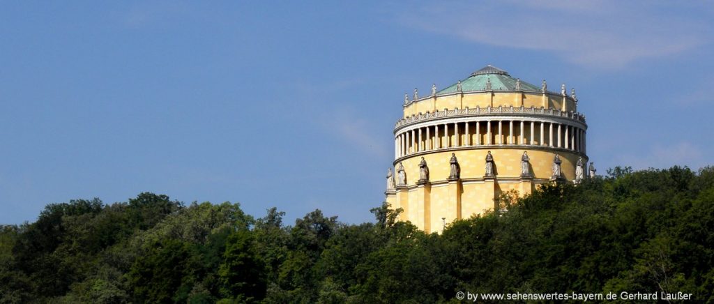 Befreiungshalle Kelheim im Altmühltal Kelheim Befreiungshalle im Altmühltal Schöne Rundwanderwege für Familien mit Kinder