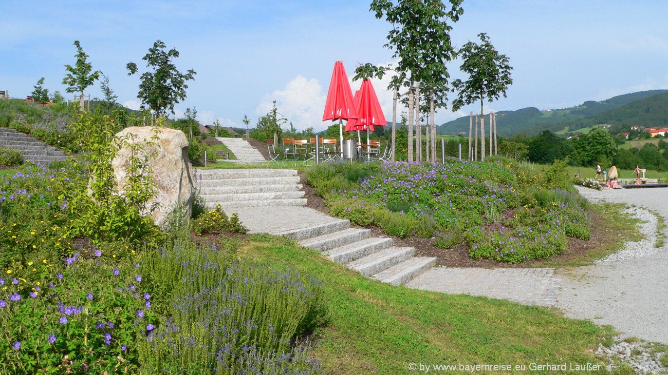 Ausflugsziele Lalling Feng Shui Park Bayerischer Wald Lallinger Winkel
