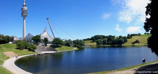Freizeitangebote in München Ausflugsziele Olympiapark & Olympiaturm