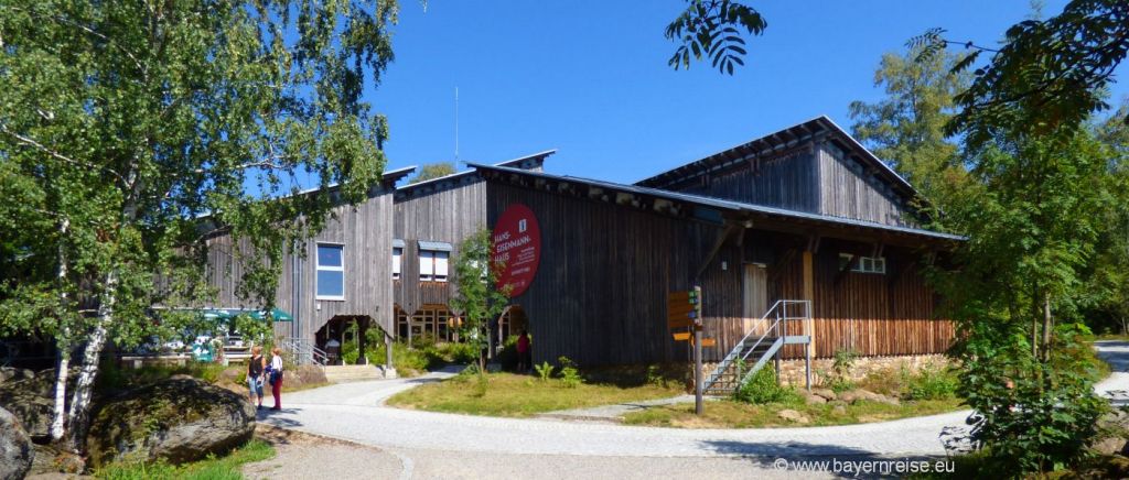 Nationalparkzentrum Lusen Besucherzentrum mit Hans-Eisenmann-Haus