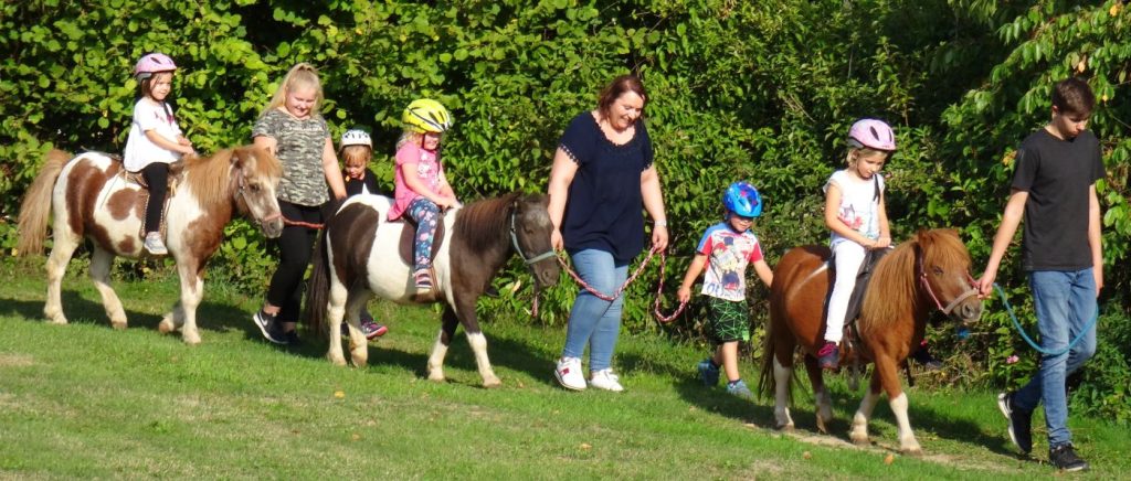 Familien Ferienbauernhof mit Ponys zum Reiten in der Oberpfalz Kinder Reiterferien mit Ponyreiten- Pferde Bauernhof in der Oberpfalz