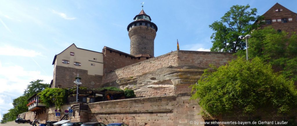 Sehenswürdigkeit in Nürnberg - die Burg Sehenswürdigkeiten in Nürnberg Burg Wahrzeichen & Ausflugsziel