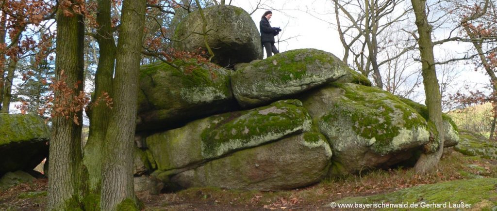 Druidensteine Neunburg vorm Wald Ausflugsziele Oberpfälzer Wald - Neunburg vorm Wald Druidensteine