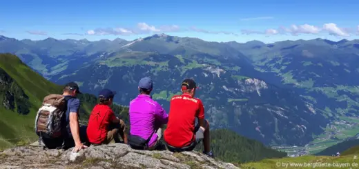 Österreich Zillertal Bergwandern Tagesausflug Wandern Alpen Panorama