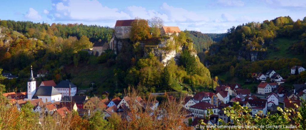 Burg Pottenstein Ausflüge Fränkische Schweiz  Unvergessliche Ausflüge Fränkische Schweiz: Naturwunder in Bayern