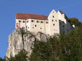 Ausflugsziele Deutschland Reiseführer Bayern - Burg Brunn im Altmühltal