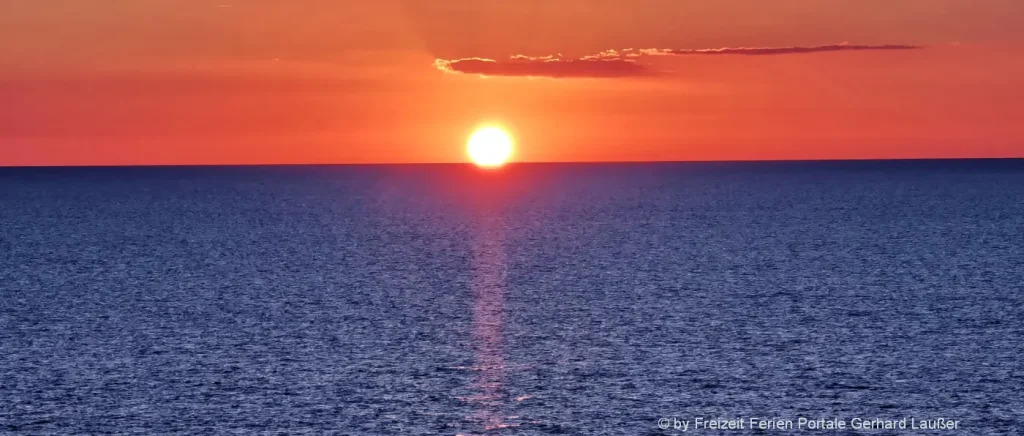 Sonnenuntergang am Meer Australien Highlights entdecken