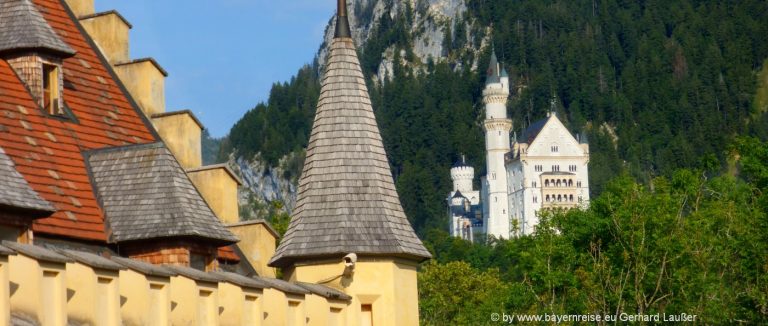 Sehenswürdigkeiten Schwangau im Allgäu Königsdorf Schloss Highlights