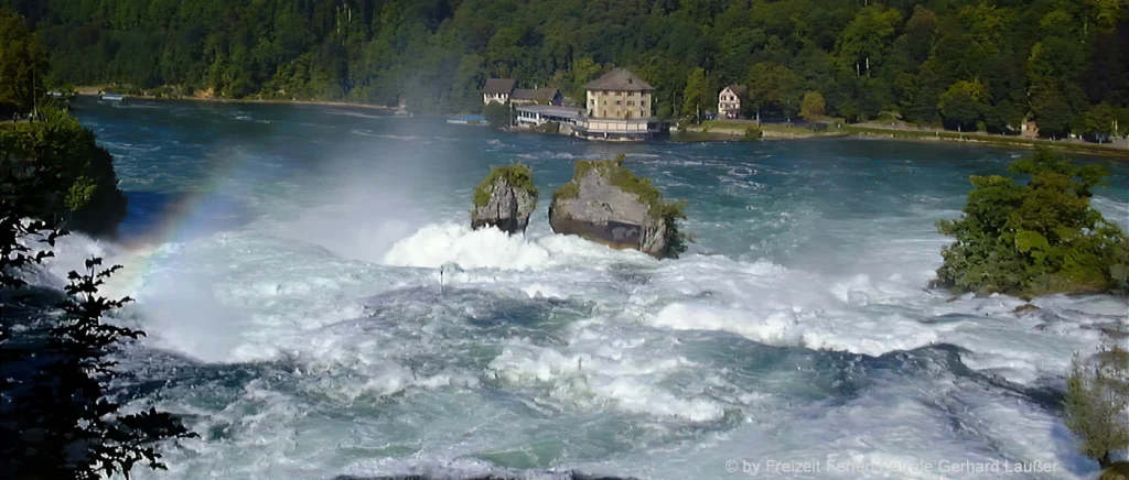 Rheinfall bei Schaffhausen Ausflugsziele in der Schweiz Attraktionen