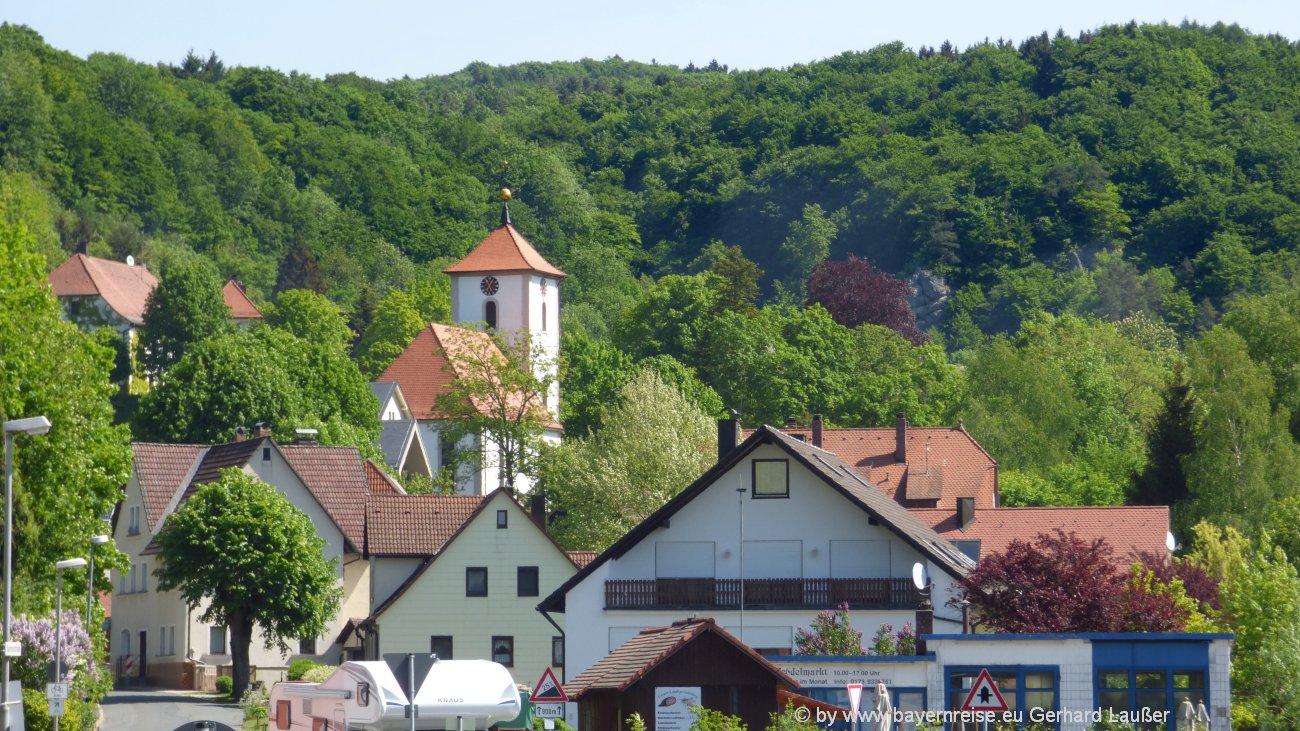 Sehenswürdigkeiten in Streitberg Ausflugsziele im Wiesenttal