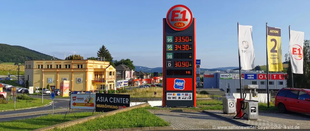 Spartipps Deutschland Günstig Tanken in Tschechien