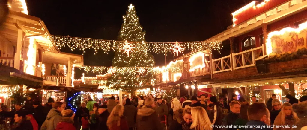 Weihnachtsmarkt in Niederbayern Christkindlmarkt in Bayern Pullman City in Deutschland