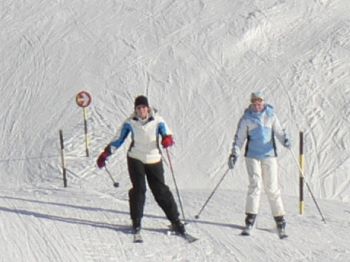 Familien Skiurlaub in Deutschland Skifahren in Bayern